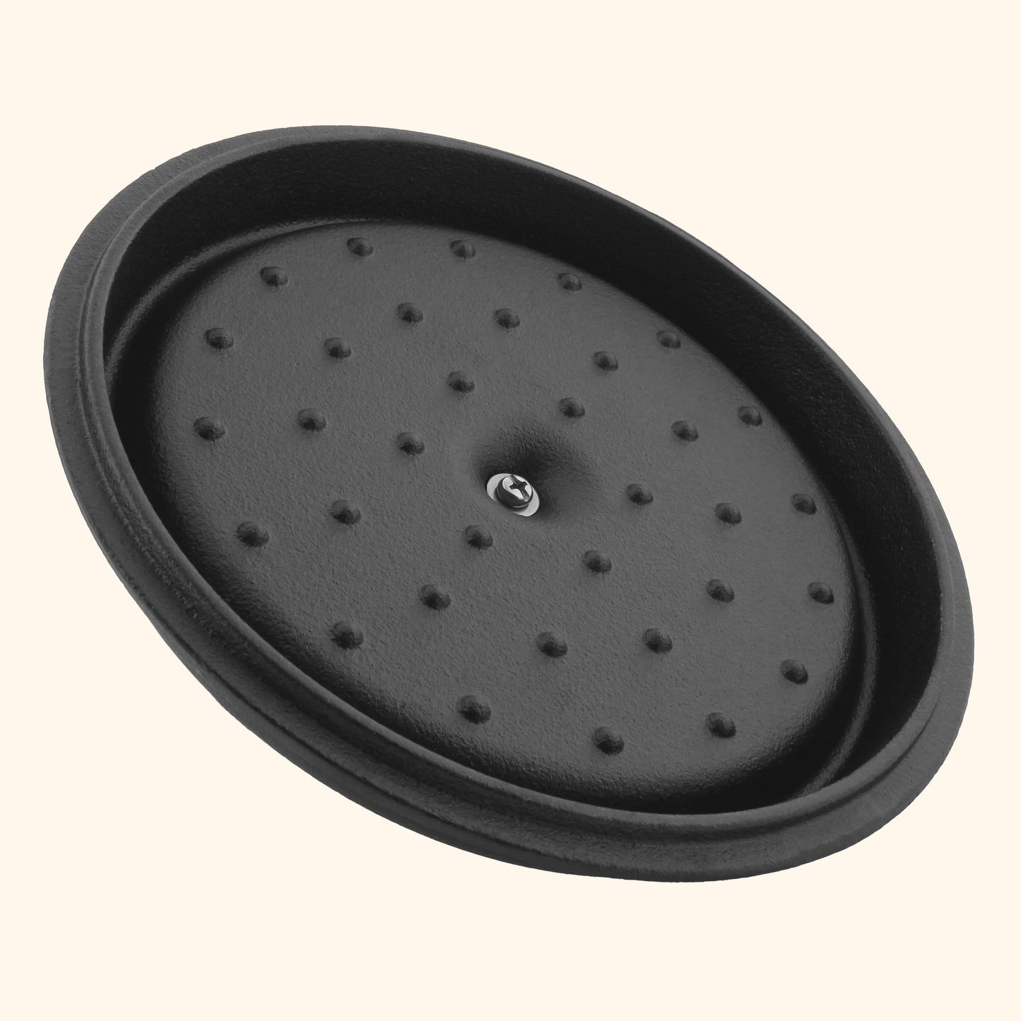 Kleiner Gusstopf mit Deckel