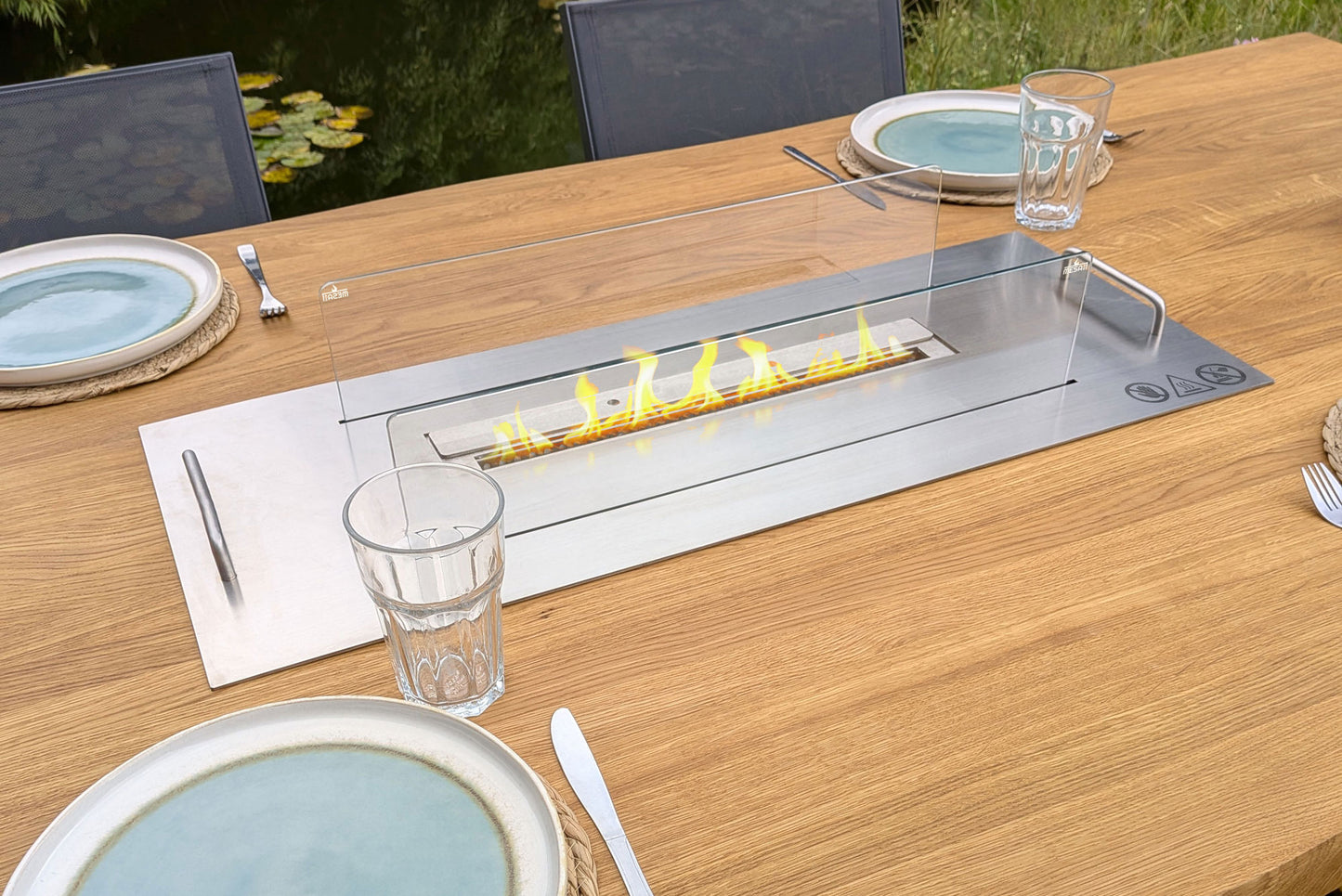 Mesa Dos - Tischfeuer