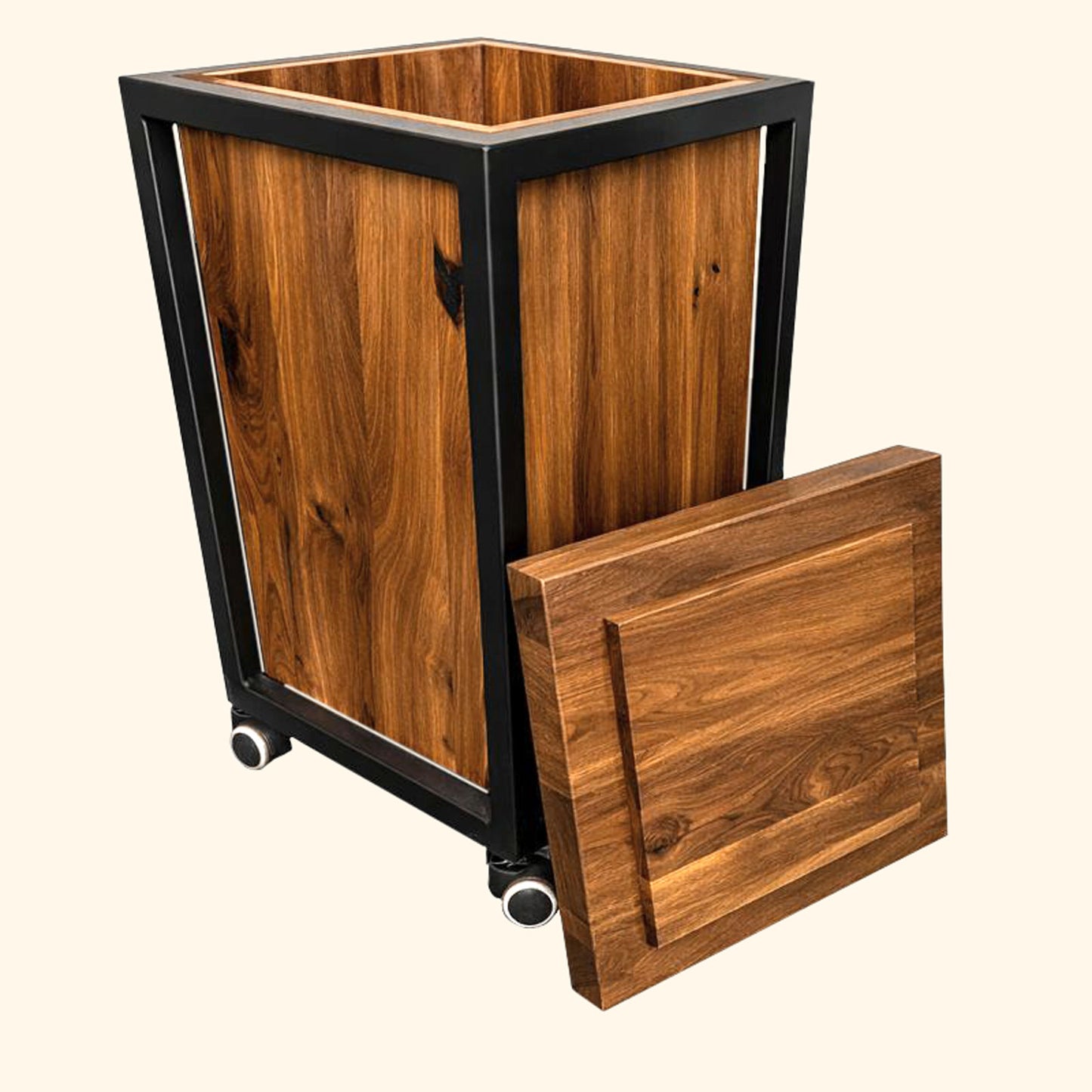 Beistelltisch / Gasflaschenbox auf Rollen