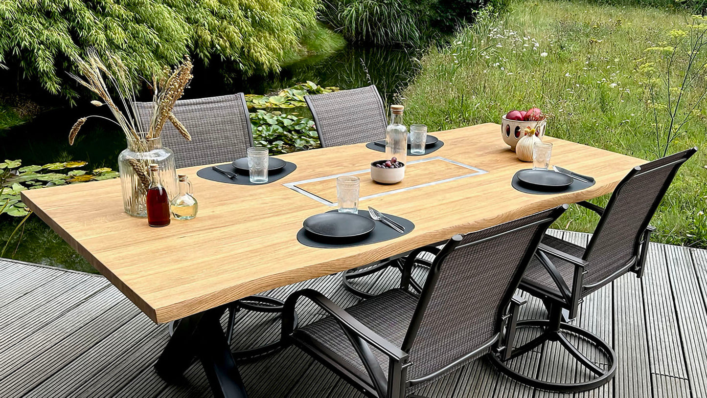 Mesa Dos Grilltisch - Eiche