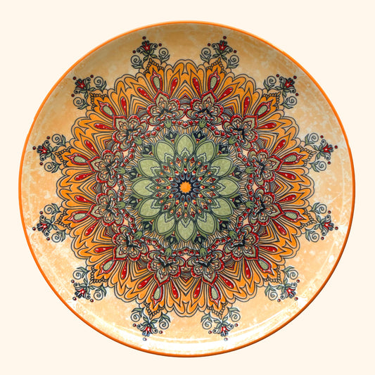 Teller Orange, 5er Set